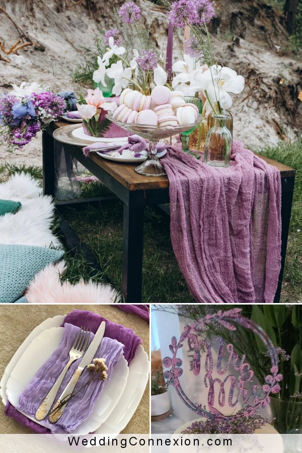 Lilac & Purple Wedding Wedding Color Theme